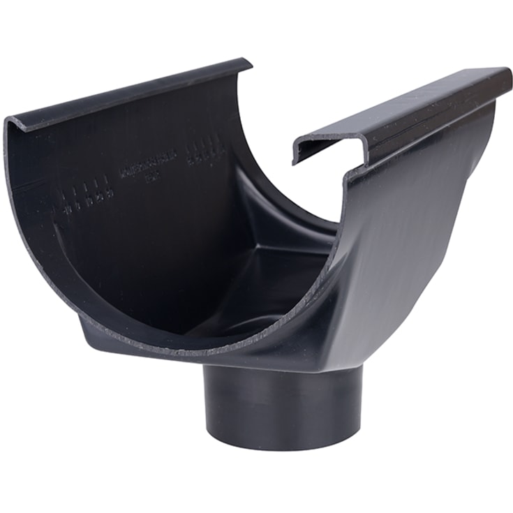 Plastmo ekspansionstudstykke nr. 12 / 75 mm, sort