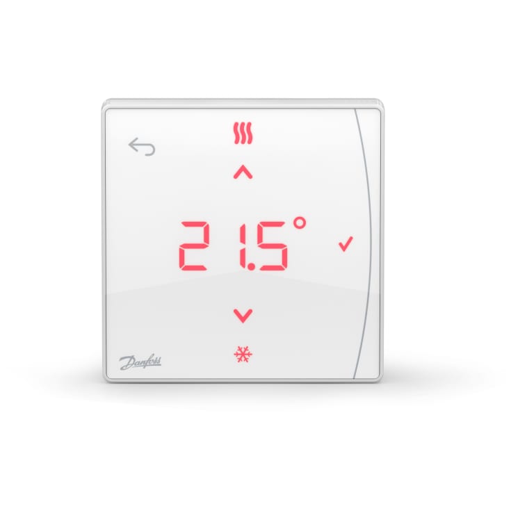 Danfoss Icon2 Sensor rumstermostat, trådlös, IR golvsensor, vit