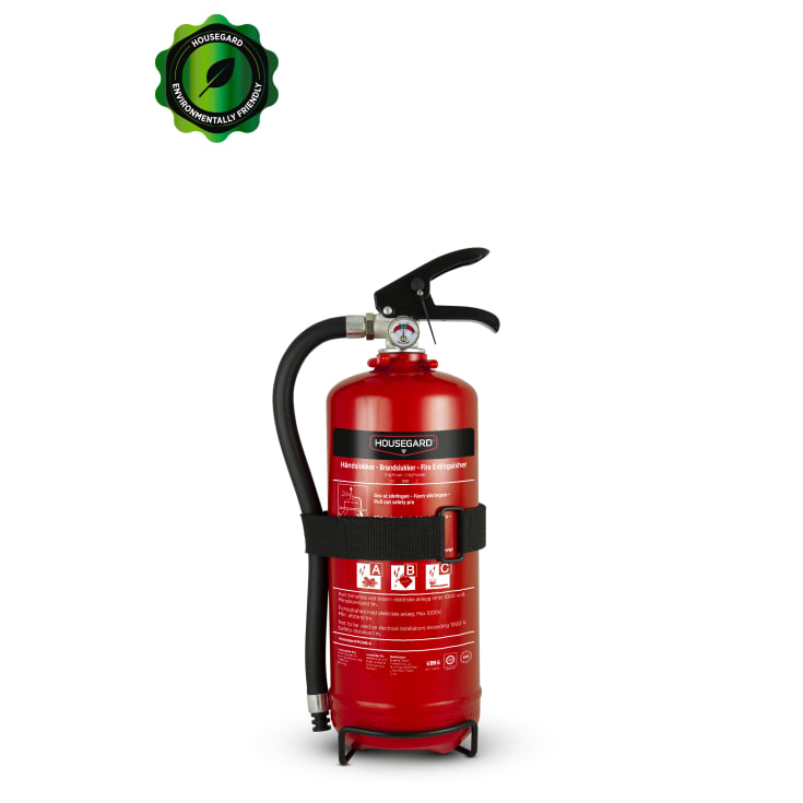 Pulverslukker 2 kg, PE2HR-A, 13A 89B C, rød
