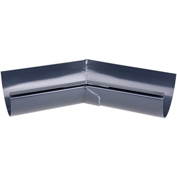 Plastmo 11" indvendig gering 45°, grafit
