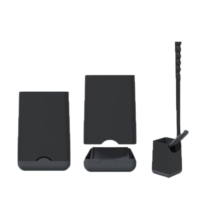 Sanimaid Dublin toiletbørste, sort