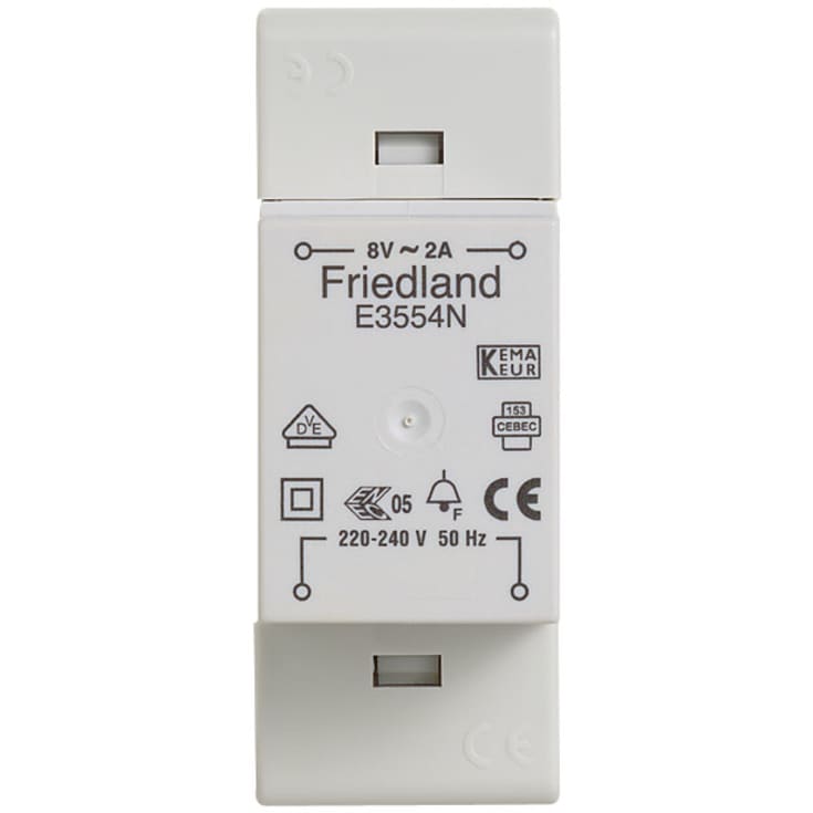 Honeywell Friedland ringetrafo, 8V