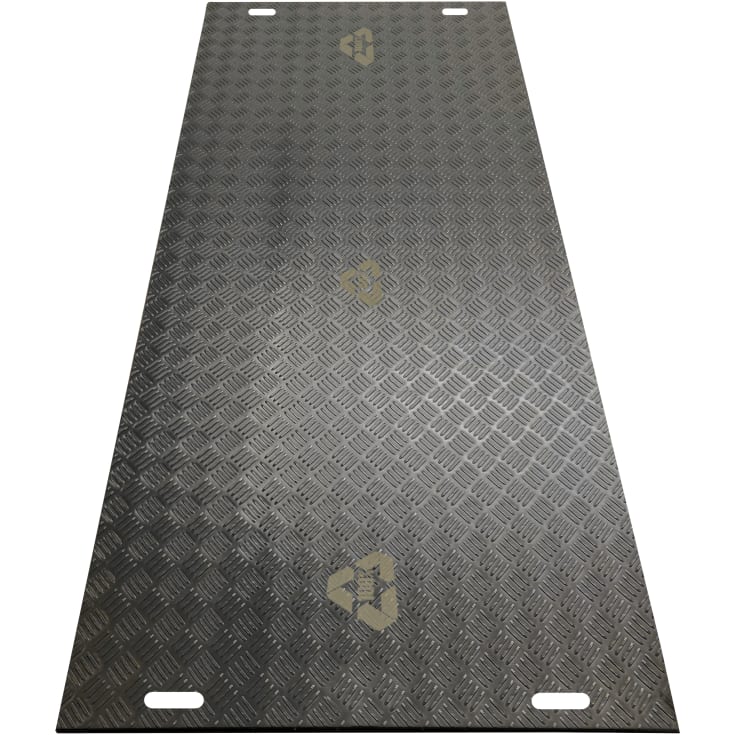Plast køreplade 300 x 110 cm