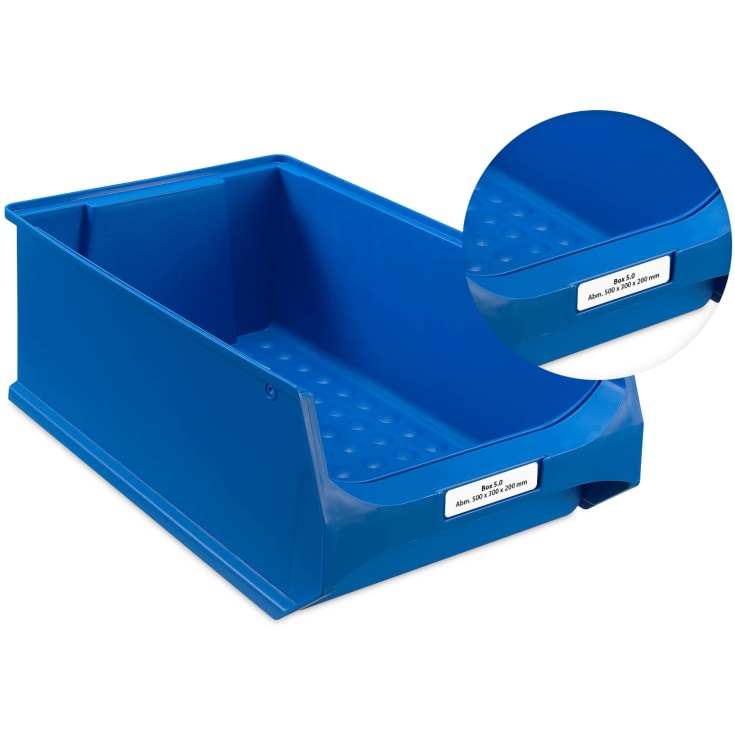 Mærkater/Etiketter til Reolkasse 5.0 (100stk)