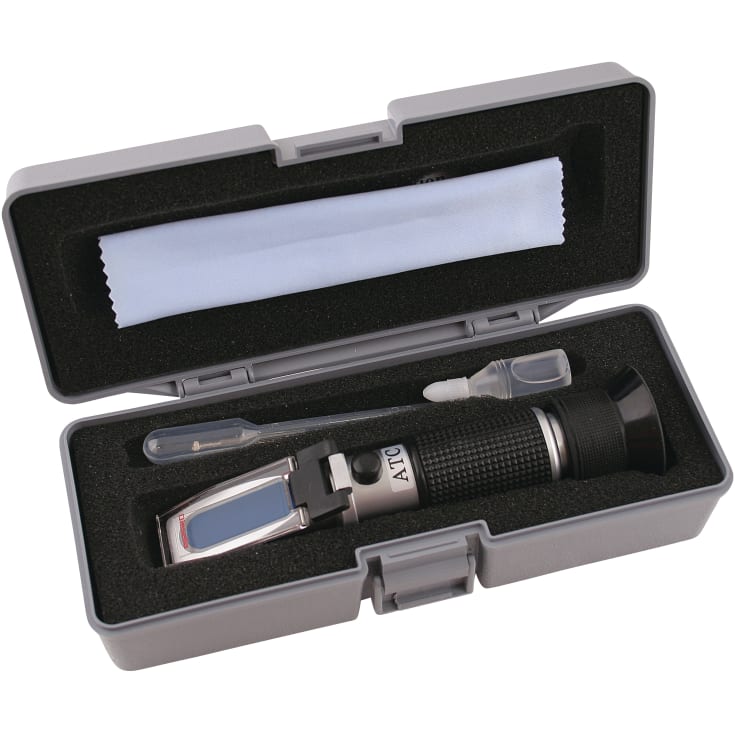 Refraktometer til frostvæske (IPA) (-23°-0° / 0-60%)