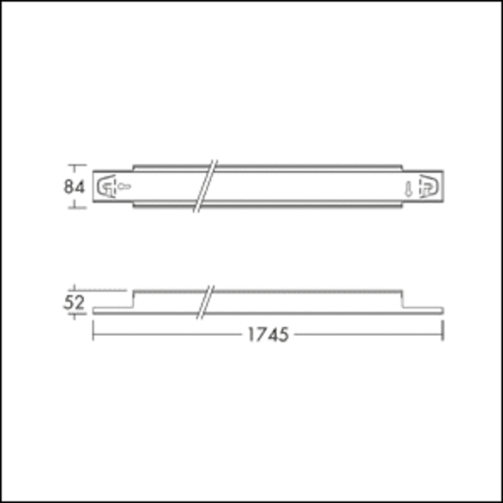 THORNeco Industriarmatur BALDER 1745mm IP23 52W 9000lm 4K