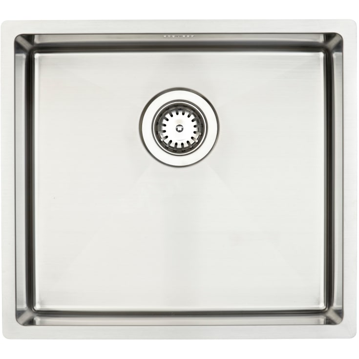 Lavabo Kubus 450 soft kjøkkenvask, 49x44 cm, rustfritt stål