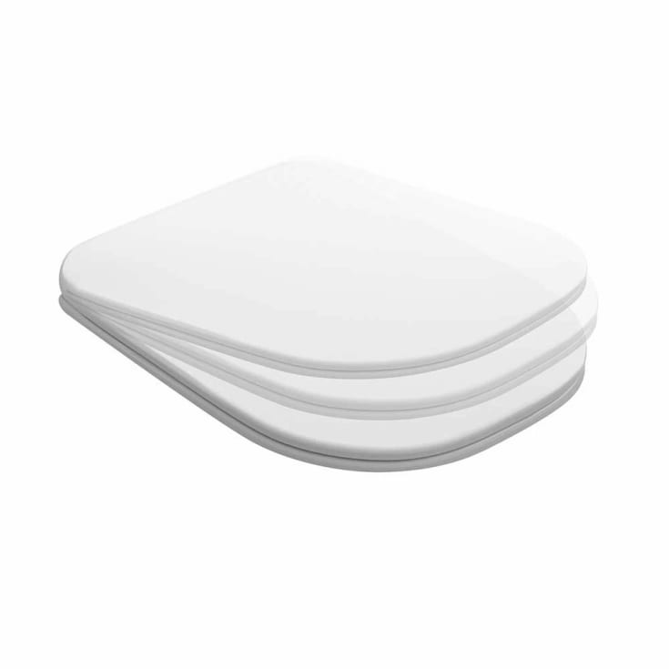 Lavabo Tribeca toiletsæde, soft close, aftagelig, mat hvid