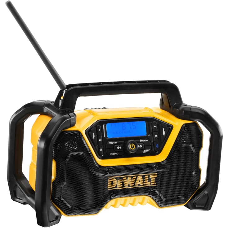DeWalt DCR029-QW DAB+/FM radio og Bluetooth-høyttaler, uten batteri