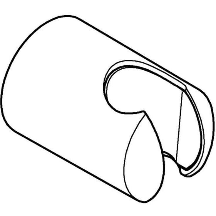 Grohe Vitalio Universal håndbruserholder, mat sort