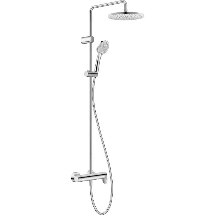 Duravit Wave duschset, krom