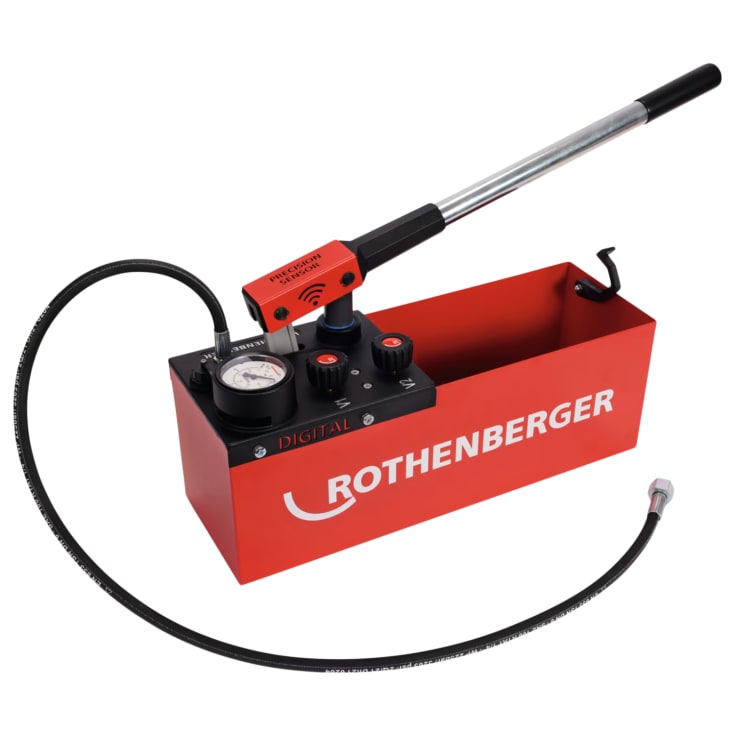 Rothenberger RP-50 digital trykprøvespand, 12 L