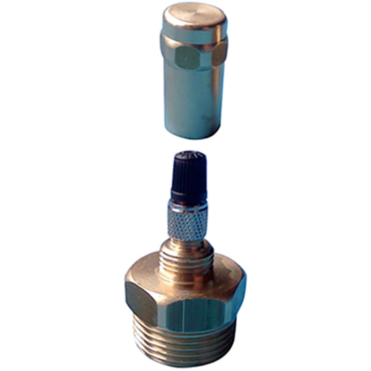 JCH Luftventil 1/2" t/cykelpumpe (frostsikring af eksempelvis sommerhuse og målerbrønde)