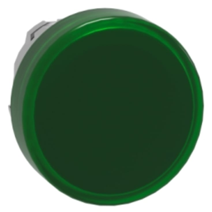 Lampehode grønt for LED ZB4BV033