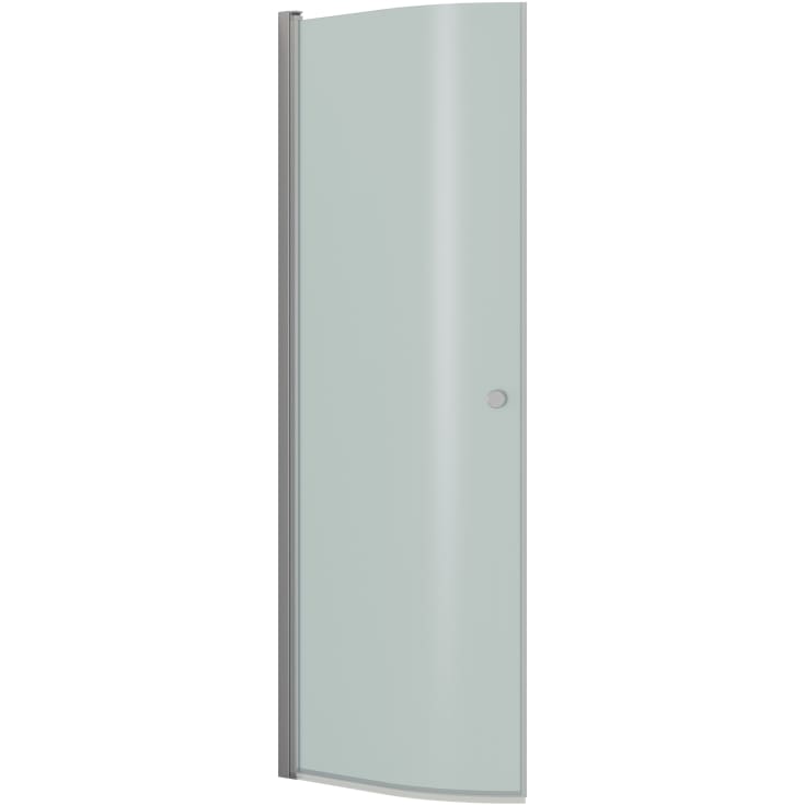 Dansani Match dusjdør, modell E, 72 cm, frostet glass, satin profil