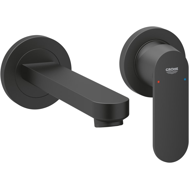 Grohe servantbatteri, matt svart