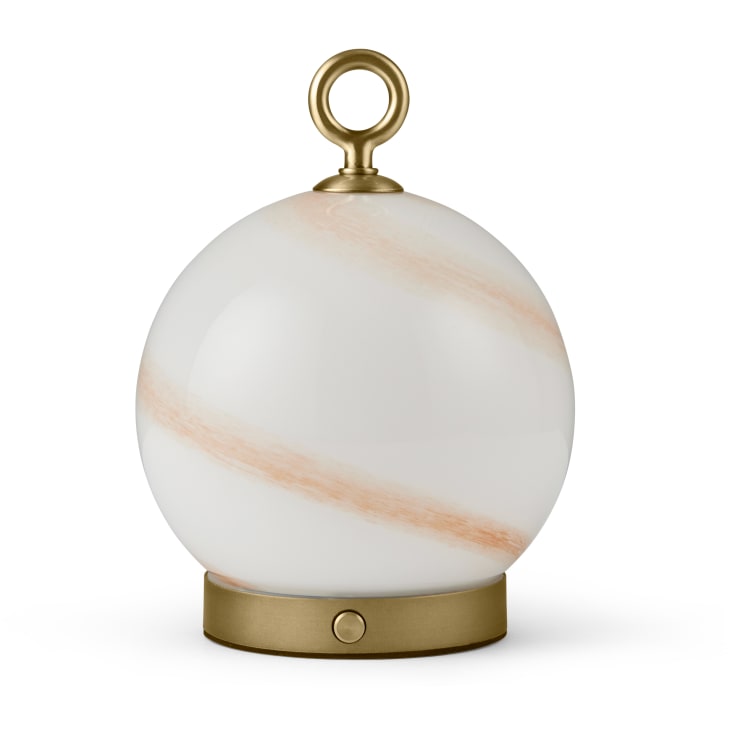 Halo Design Stockholm genopladelig bordlampe, brun