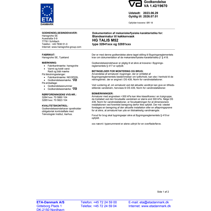 Pressalit Care stellebord, 80x140 cm, hvit