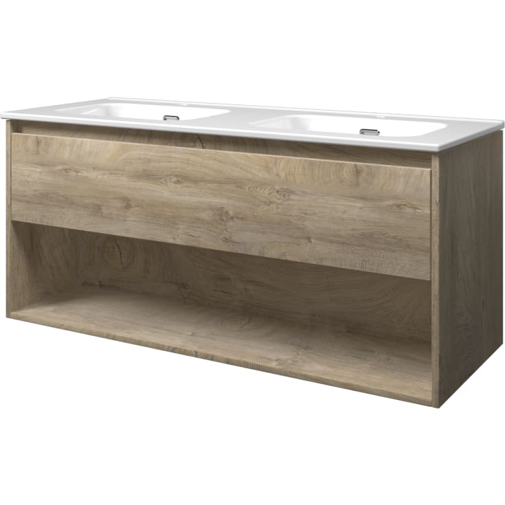 Sanibell Proline möbelpaket, 121x46 cm, rå ek