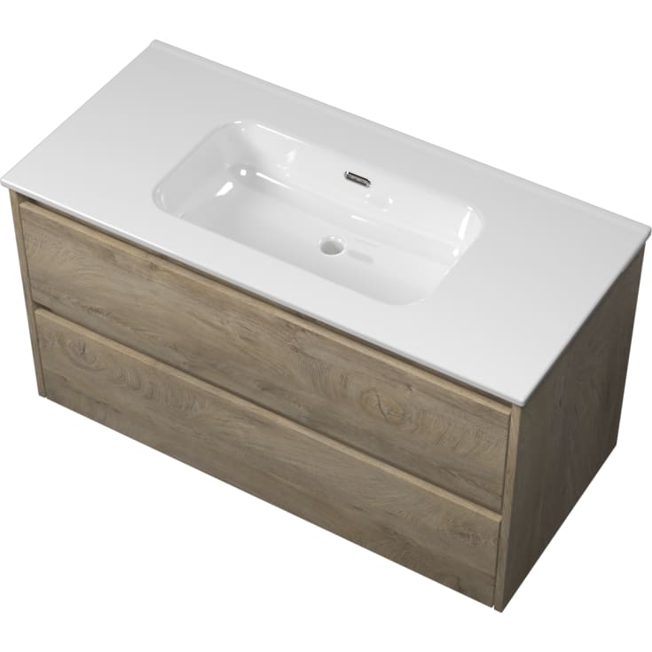 Sanibell Proline møbelpakke, 101x46 cm, rå eik