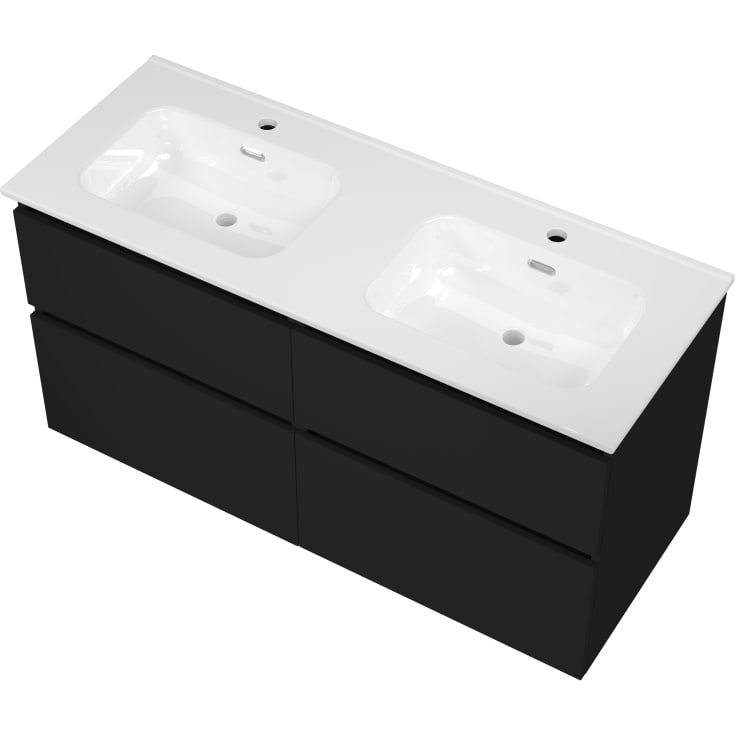 Sanibell Proline möbelpaket, 121x46 cm, matt svart