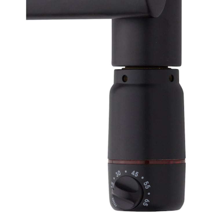 TVS el-patron med termostat, sort