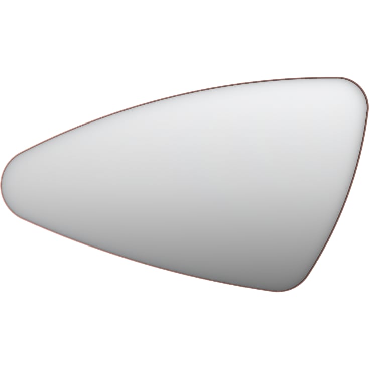 Sanibell Ink SP22 speil, venstre, børstet kobber, 120x70 cm