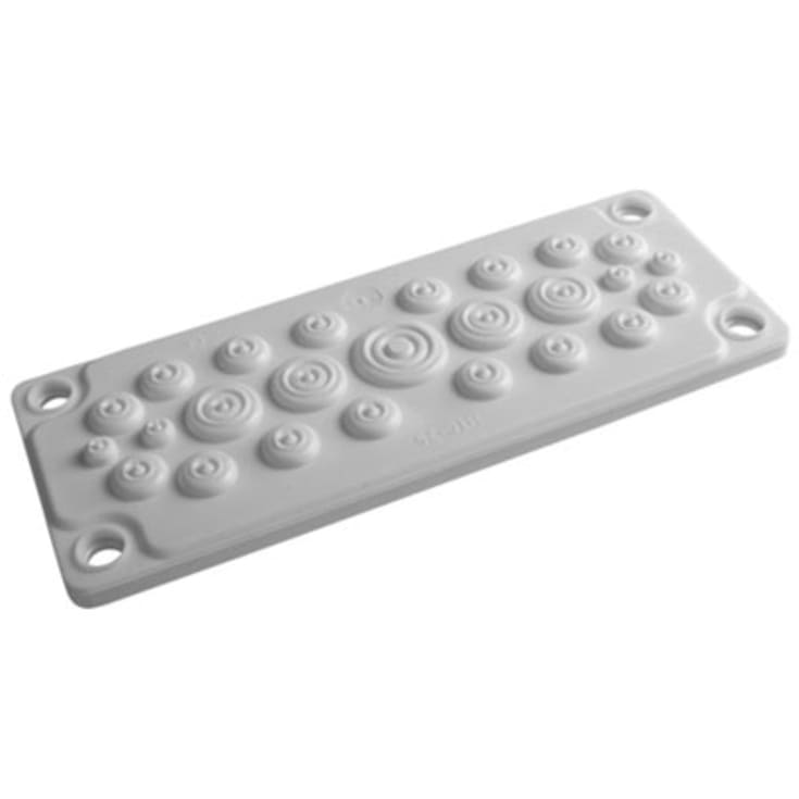 HT Multifläns FL21 för max. 25 kablar IP65/IP55 Grå
