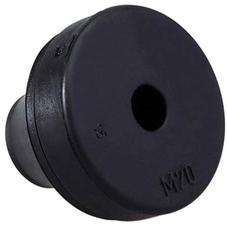 50 stk Rutaseal Gummipakdåse PG7 3-5mm kloropren sort