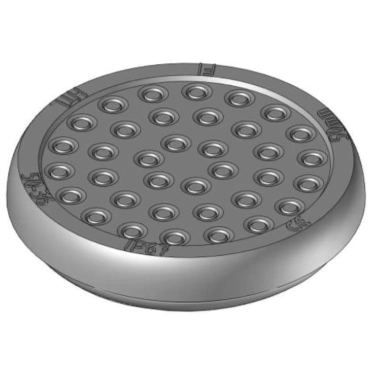 HT Membrannippel För hål 50mm 36 x 3-5,5mm (IP67) Grå RAL7035