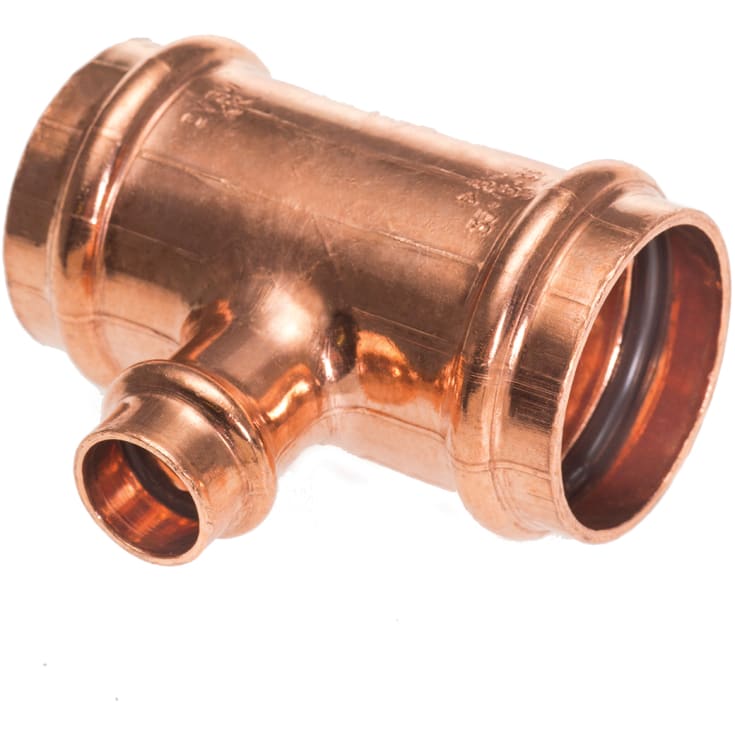 5 st >B< TRYCK CU TEE 22X18X22 MM