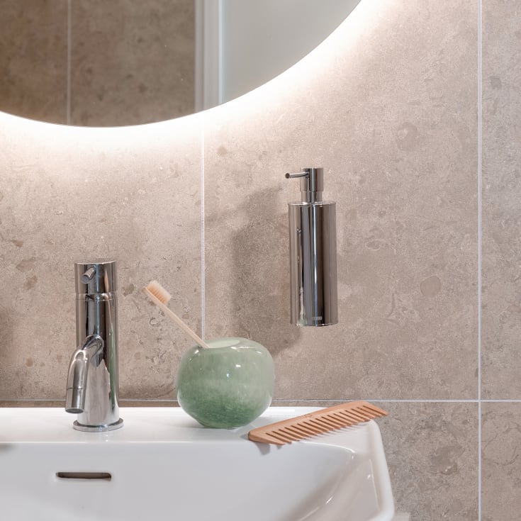 Smedbo Home såpedispenser, krom