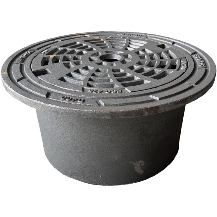 Ulefos 425 x 250 mm karm/rist m/lås, rund, flydende, 40 t, SG