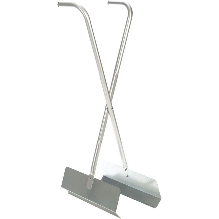 De Pypere 890 mm bladsamler, aluminium/galvanisert