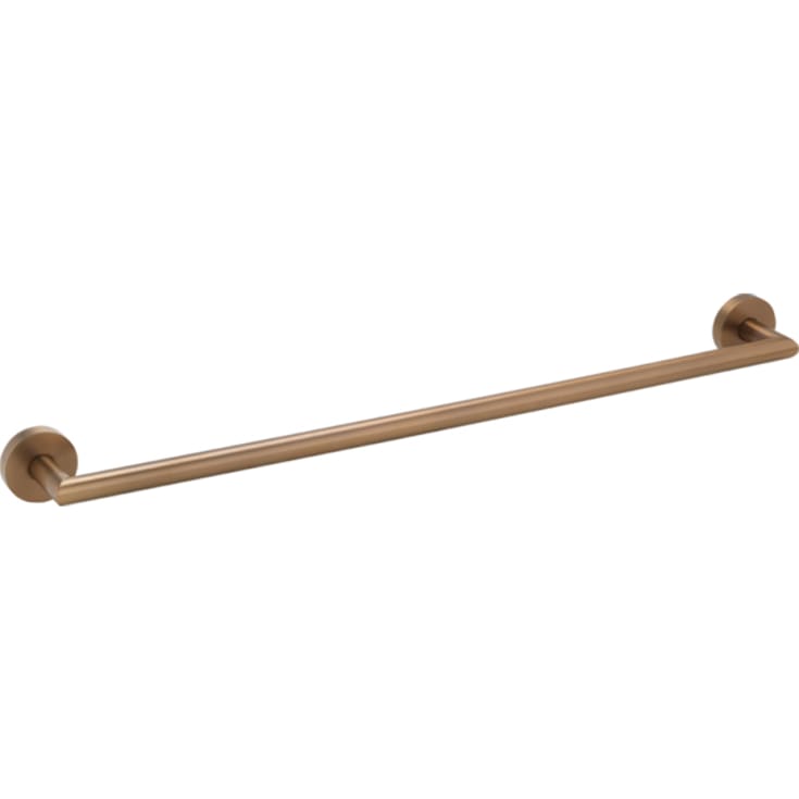 Kriss Simple handduksstång, 60 cm, borstad koppar