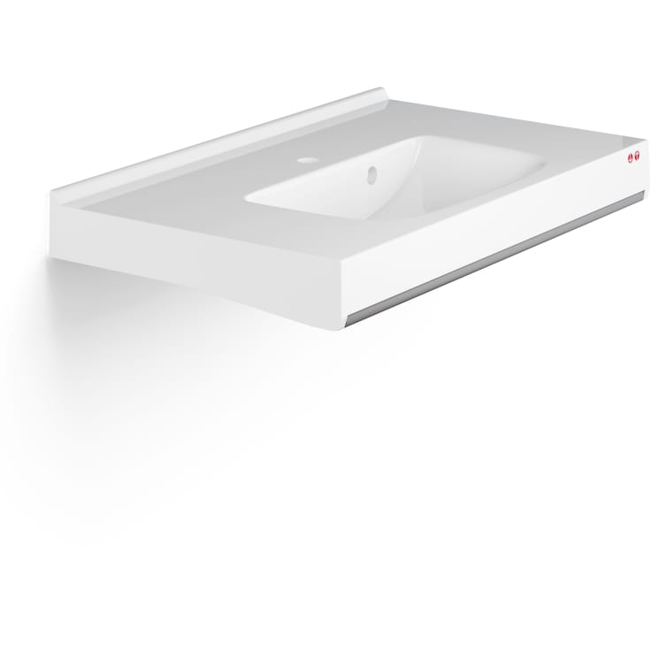 Pressalit Care Matrix Square servant, 90x55 cm, hvit