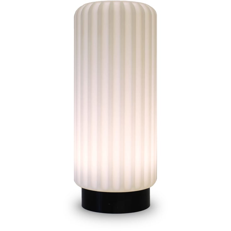 Atelier Pierre Dentelles uppladningsbar bordslampa, H29 cm, svart