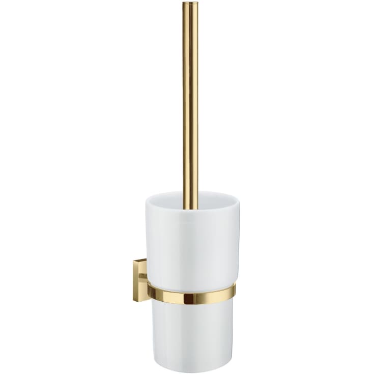 Smedbo House toiletbørste, poleret messing