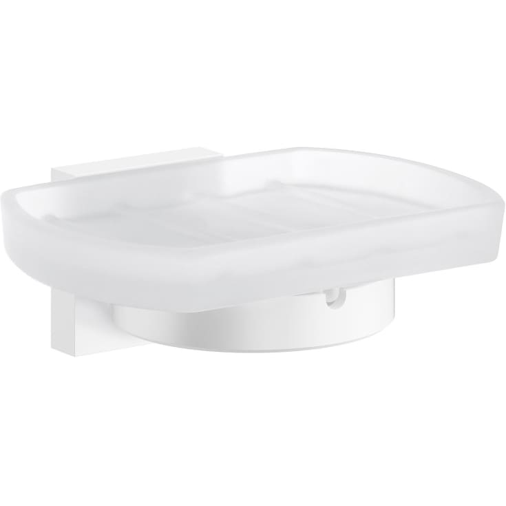 Smedbo House sæbeskål, mat hvid