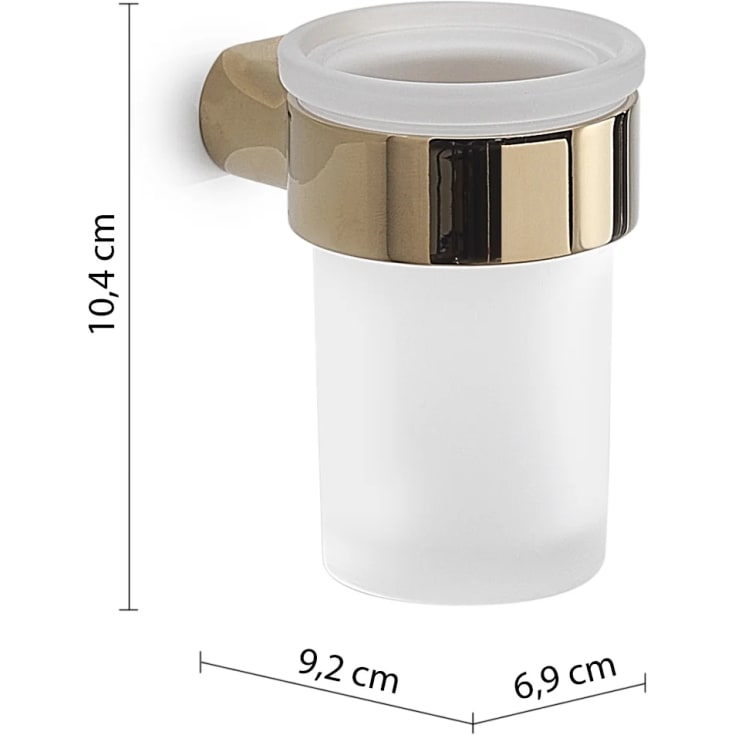 Hefe Piren tandkrus, messing