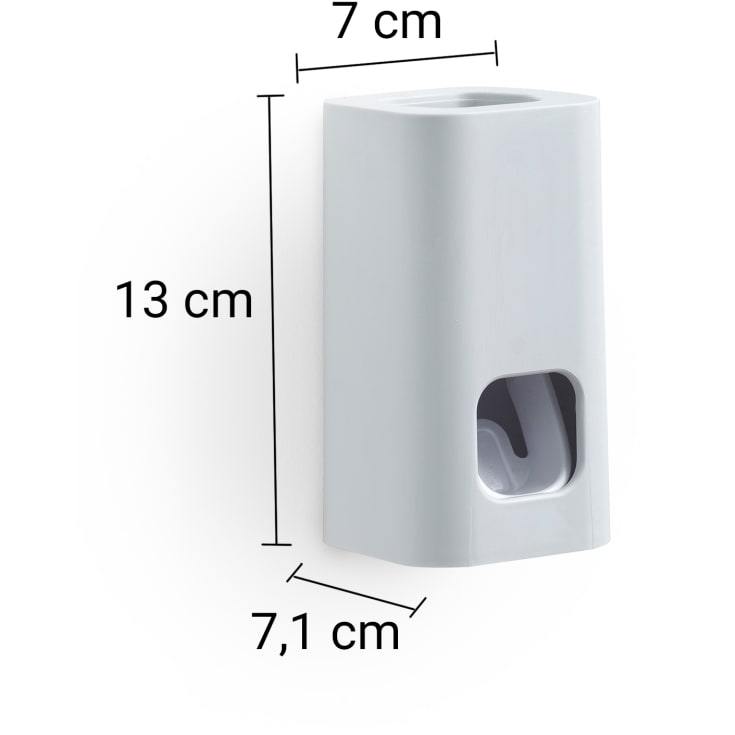 Hefe Seventy tandpastadispenser, hvid