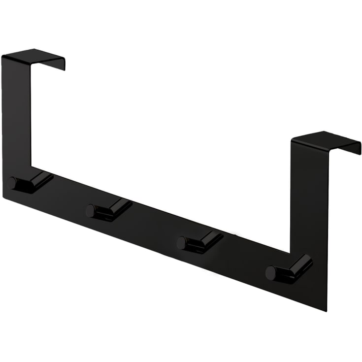 Hefe håndklædestang, 40 cm, mat sort