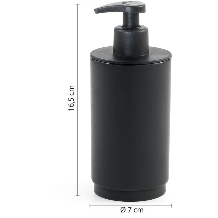 Hefe Sharon sæbedispenser, mat sort