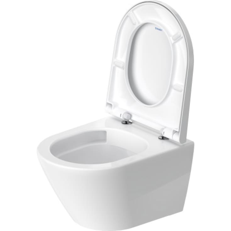Duravit D-Neo Compact væghængt toilet, hvid