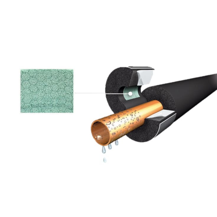 8 st Armafix AF isolerad rörhållare FX-6-133/140