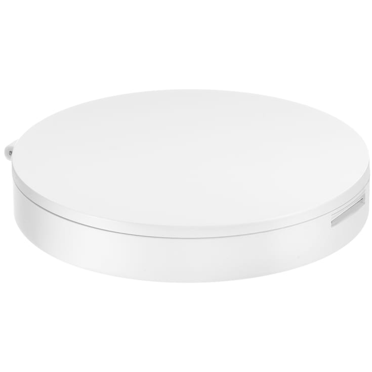 Smedbo Outline Lite taskespejl, Ø10 cm, mat hvid