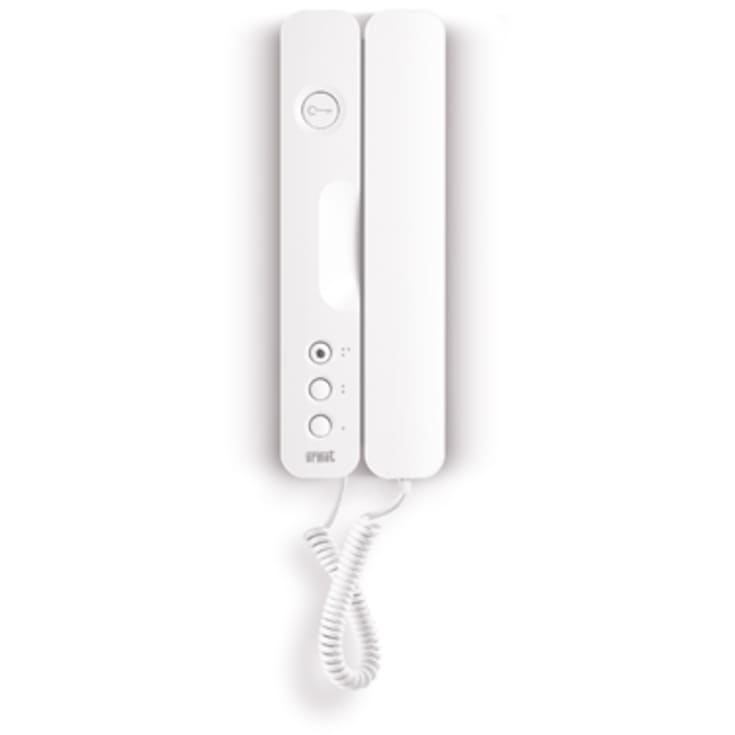 BiBus audio telefon, telefon til ældre Urmet BiBus anlæg 1172/55