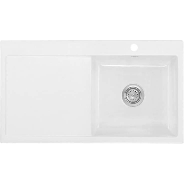 Lavabo Mera 100 SL diskbänk, 100x51 cm, vit