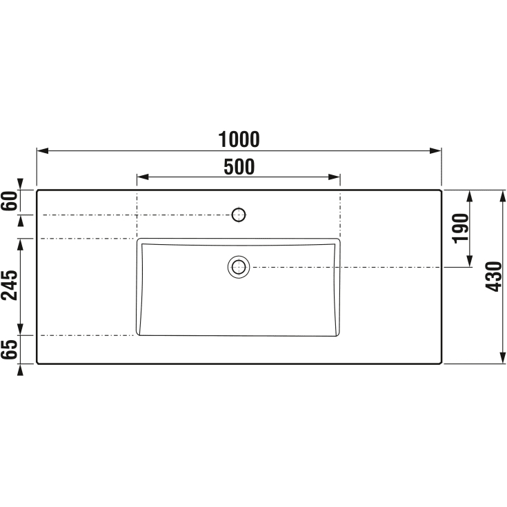 Jika Cube möbelpaket, 100x43 cm, vit