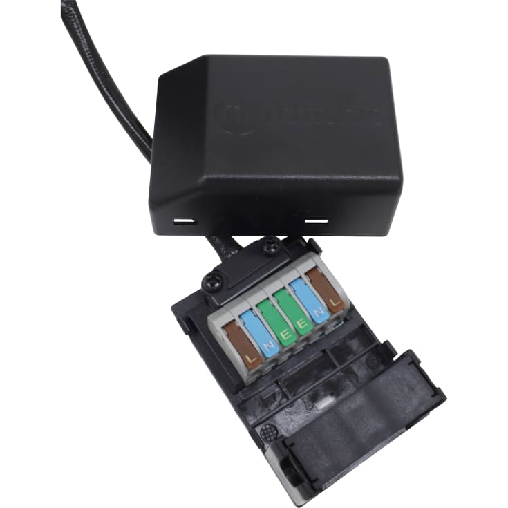 Nordtronic Uni Install udendørs indbygningsspot, børstet aluminium